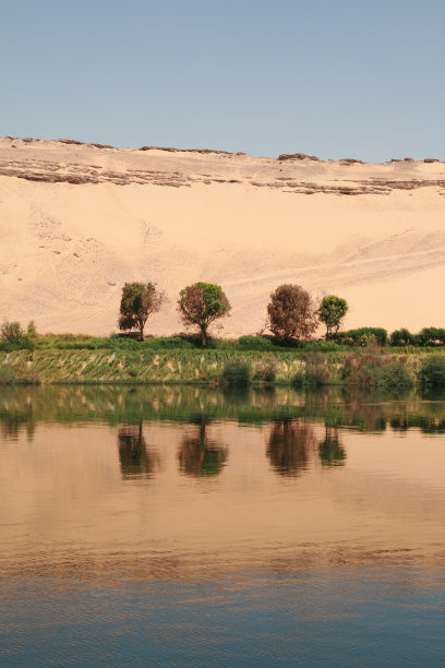 尼罗河畔的埃及风光图片下载