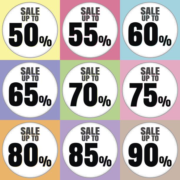 销售折扣图标。图片下载