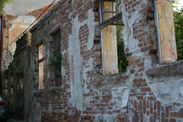 摧毁建筑图片下载