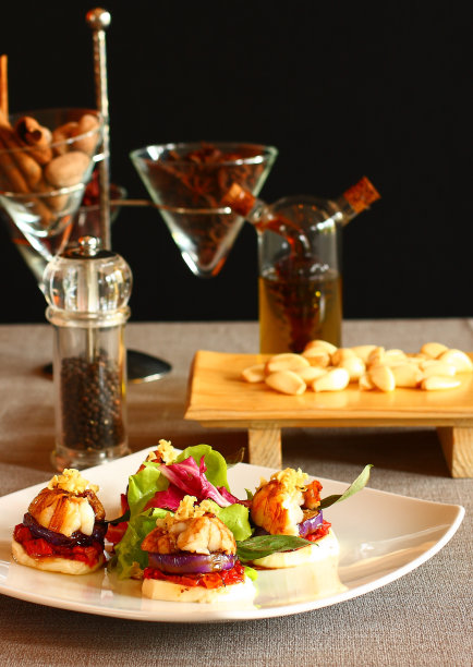 美味的开胃菜图片下载