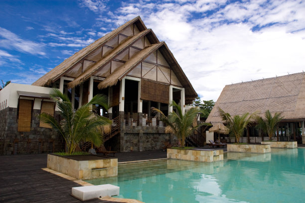 亚洲豪华海滩度假酒店图片下载