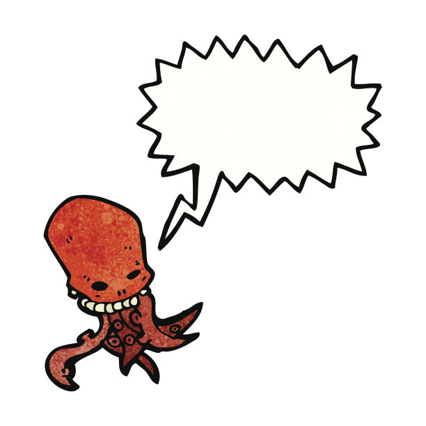 卡通怪异头骨图片下载