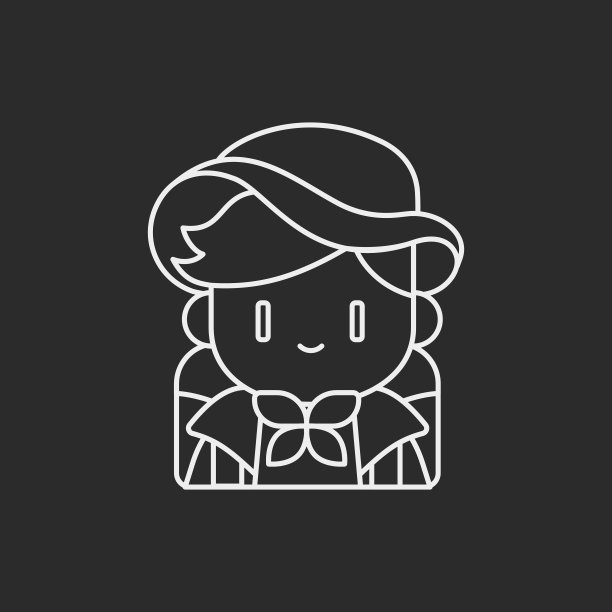 露营女孩系列图标图片下载