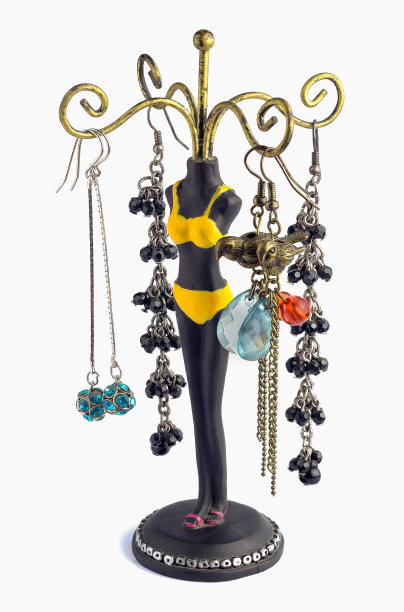 首饰架和耳环图片下载