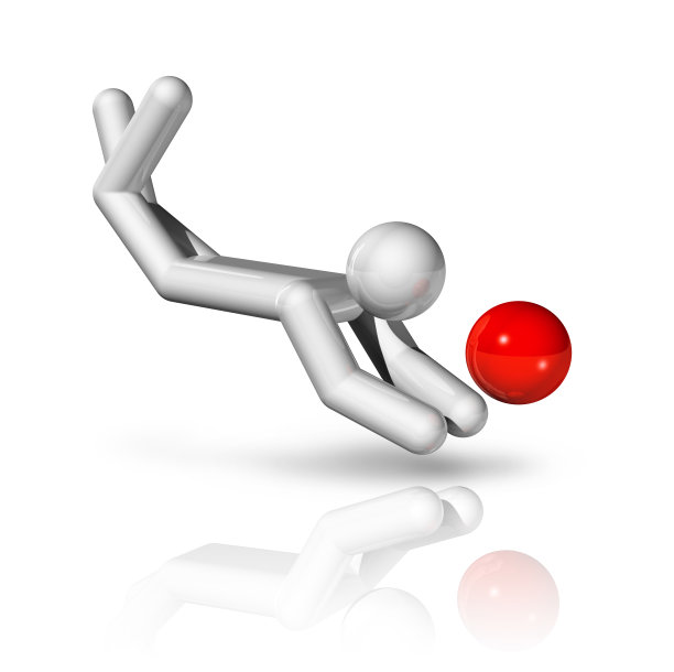 沙滩排球3D符号图片下载