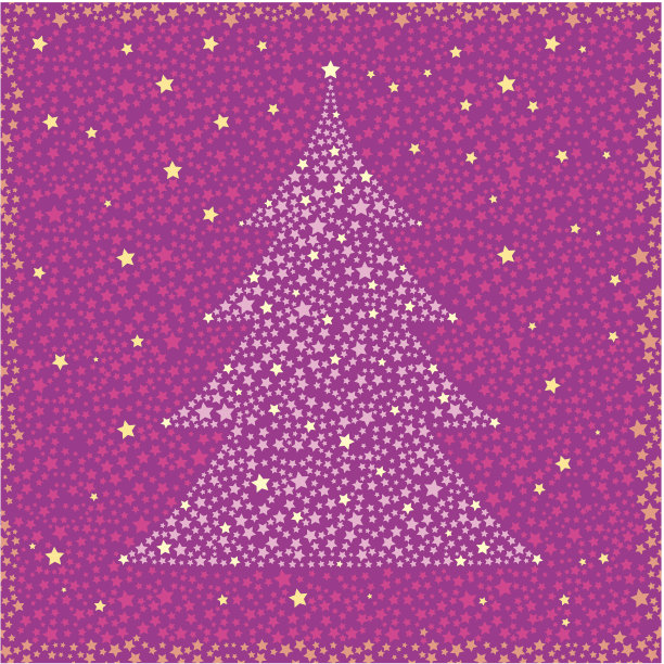 新年/圣诞树/无缝背景图片下载