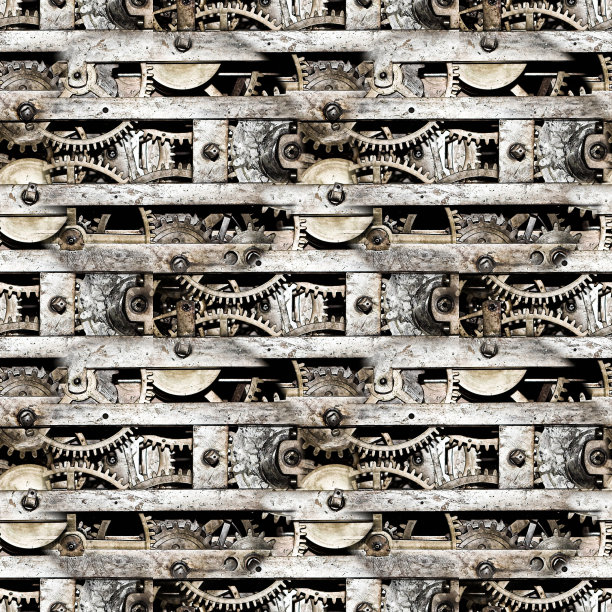 生锈的机器图片下载