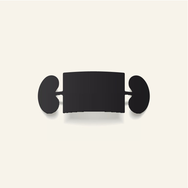 现实设计元素:肾脏，医学图片下载