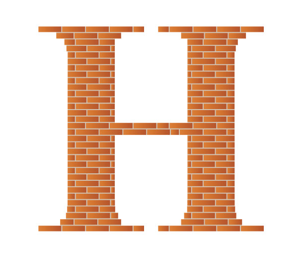 字母H。图片下载