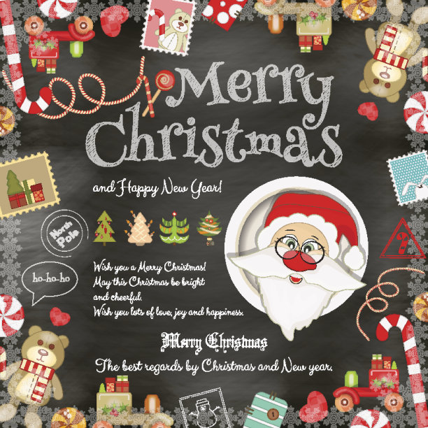 圣诞贺卡图片下载