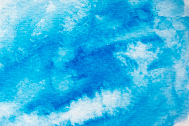 抽象蓝色水彩背景图片下载