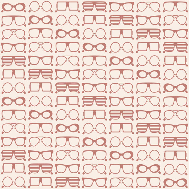 眼镜无缝的背景图片下载