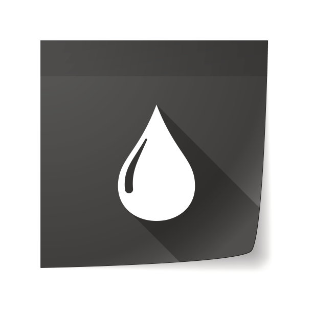 贴纸图标与燃油下降图片下载