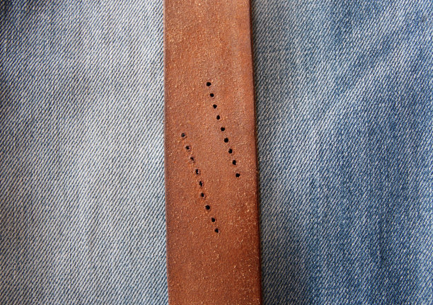 牛仔牛仔裤和皮带图片下载