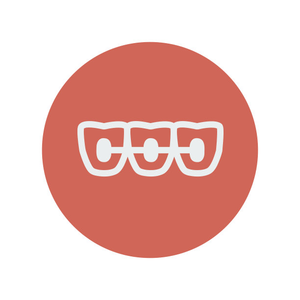 正畸牙套细线图标图片下载