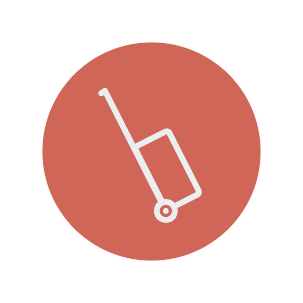 行李承运人细线图标图片下载