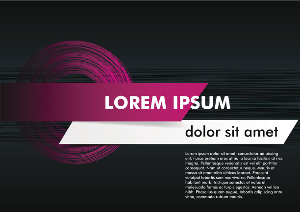 水平黑色背景与程式化的磁盘和文本的位置。图片下载