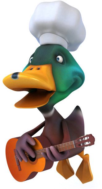 有趣的鸭子图片下载