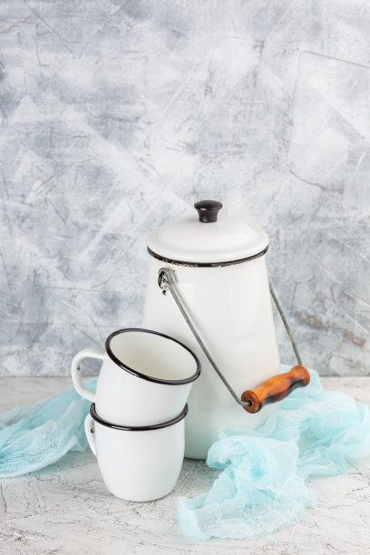 复古的家居布置，柔和柔和的色彩。图片下载