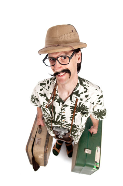 有趣的探险旅游图片下载