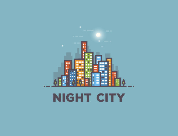 夜市线全景图图片下载