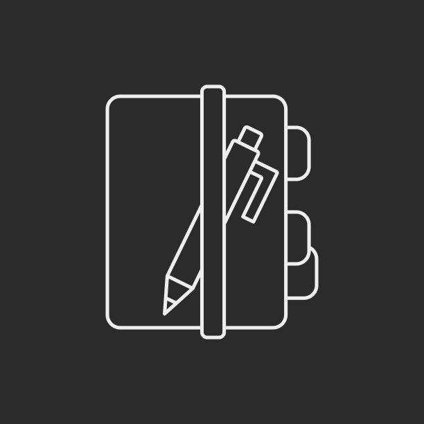 笔记线条图标图片下载