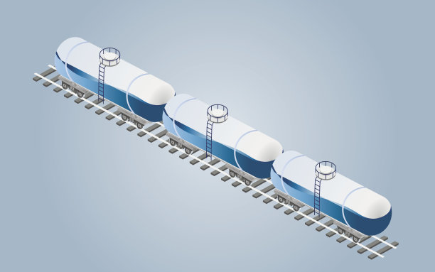 火车运输，货车运输。全球物流培训。运输石油、天然气、沙子。铁路货物运输。图片下载