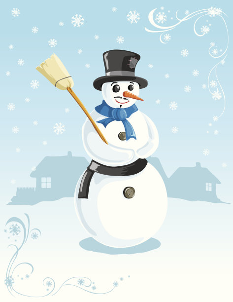 雪人图片下载