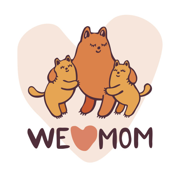 有小猫的贺卡图片下载