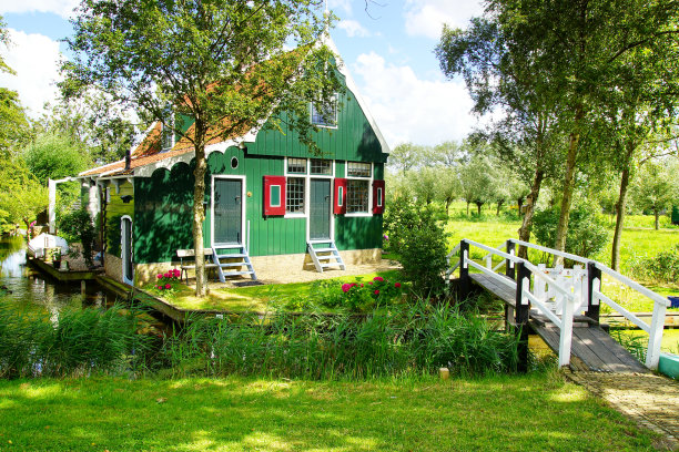 风景如画的风景。Zaandijk图片下载