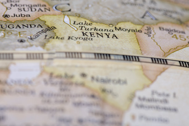 宏观的肯尼亚在全球图片下载