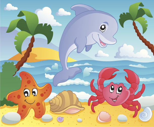 海滩主题风景3图片下载