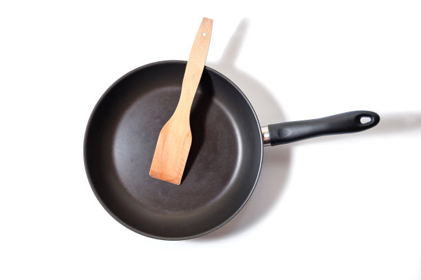 煎锅和抹刀分离图片下载