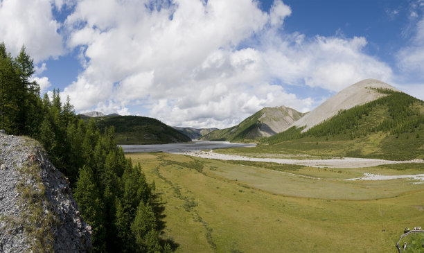 蒙古景观，Huvsgul国家公园图片下载