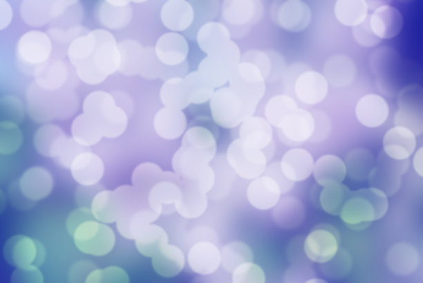 散景的背景为蓝色、绿色和白色图片下载