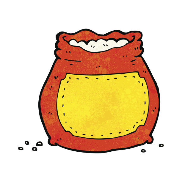 卡通面粉袋图片下载