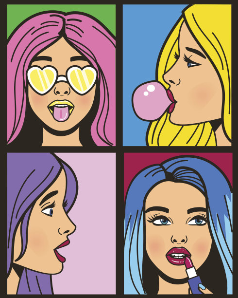 波普艺术图片下载