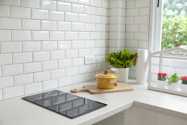 家里厨房柜台图片下载