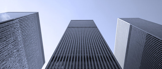 纽约的现代办公大楼图片下载