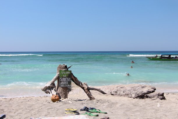 欢迎来到Gili Trawangan潜水区图片下载