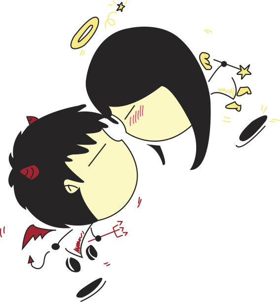 天使和恶魔图片下载