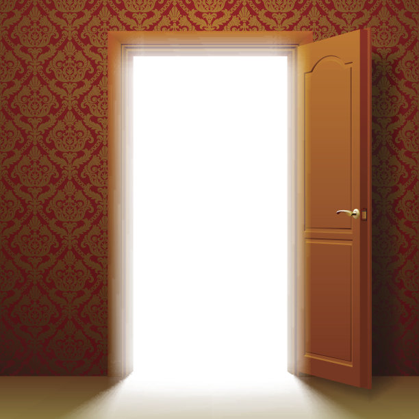 打开带标志的门图片下载