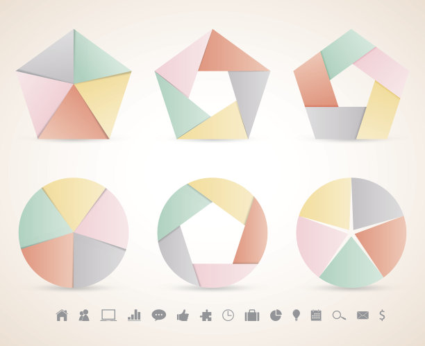 现代信息图表组图片下载