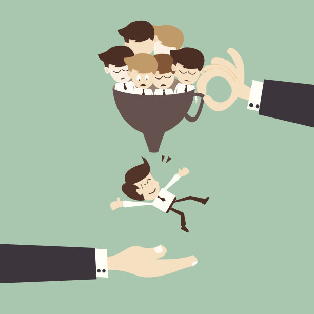 求职和职业选择的就业理念素材图片