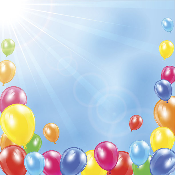 节日气球图片下载