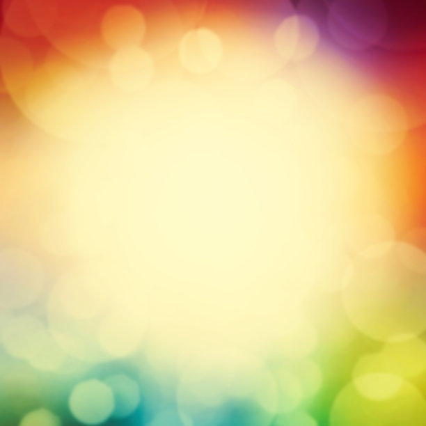 散焦散焦背景与彩色灯光。派对,节日,图片下载