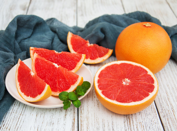 切片成熟的葡萄图片下载