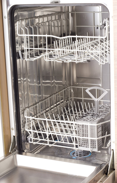 清空厨房的洗碗机图片下载