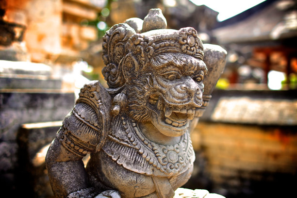 巴厘神猴像图片下载