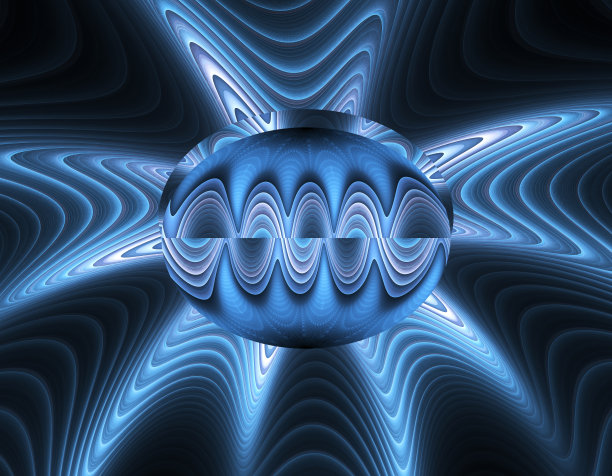 用于创意设计的抽象分形插图图片下载